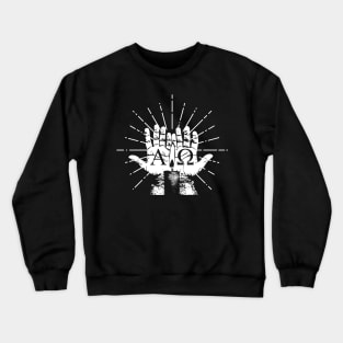 Esoteric Occult Theme Crewneck Sweatshirt